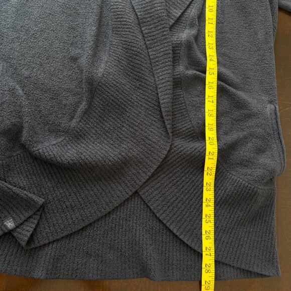 Barefoot Dreams Bamboo Chic Lite Circle Cardigan Navy Sz M - Picture 10 of 10